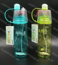 Питьевая пластиковая бутылка New Button оптом